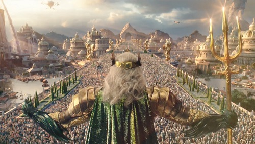 Cảnh phim Aquaman trước và sau xử lý kỹ xảo