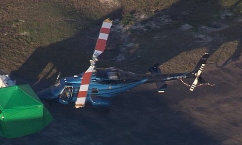 Người đàn ông Mỹ bị cánh quạt trực thăng chém lìa đầu