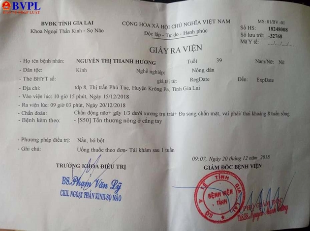 Vay lãi suất cắt cổ chưa kịp trả, người phụ nữ bị đánh đập đến sẩy thai