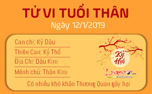 Tử vi Thứ 7 ngày 12/1/2019 của 12 con giáp: Tị thăng quan, phát lộc, Tuất mất tiền của Tử vi Thứ 7 ngày 12/1/2019 của 12 con giáp: Tị thăng quan, phát lộc, Tuất mất tiền của
