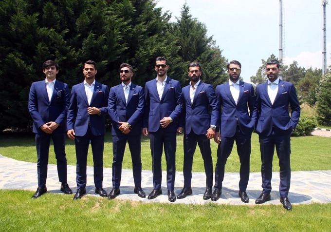 Dàn cầu thủ như siêu mẫu của đội tuyển Iran