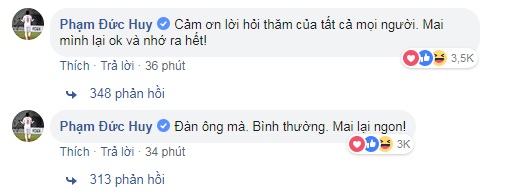 Đức Huy lên tiếng trấn an người hâm mộ sau pha va chạm kinh hoàng gây mất trí nhớ tạm thời