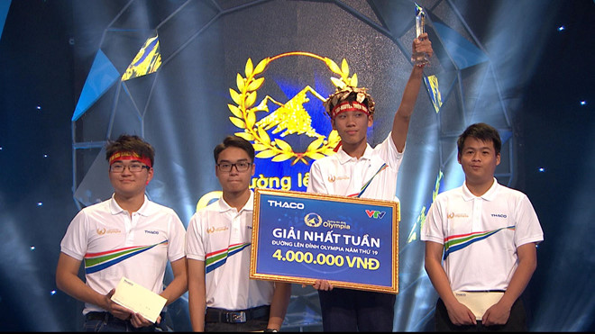 10X Hưng Yên không có đối thủ về điểm số ở cả 4 vòng thi Olympia