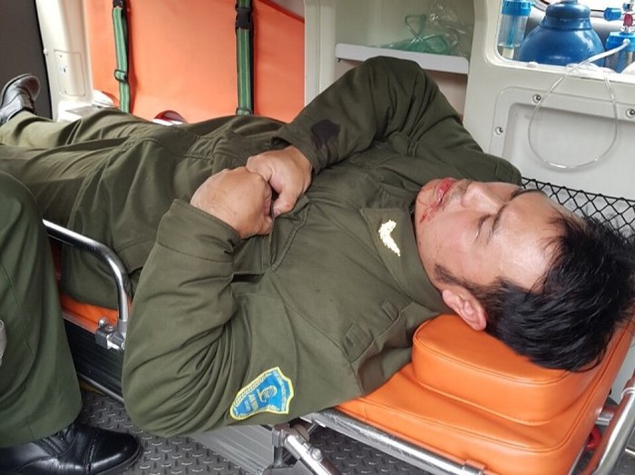 Cò taxi đánh gãy răng nhân viên an ninh sân bay Nội Bài: Xác định danh tính tên côn đồ bỏ trốn