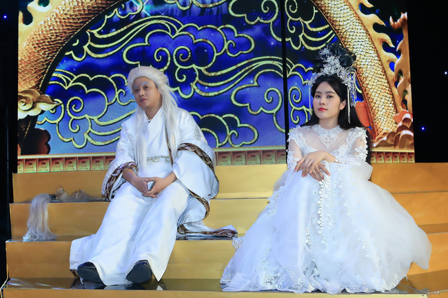 Nam Em gây bất ngờ với vai diễn Hằng Nga tưng tửng trong Táo Quân