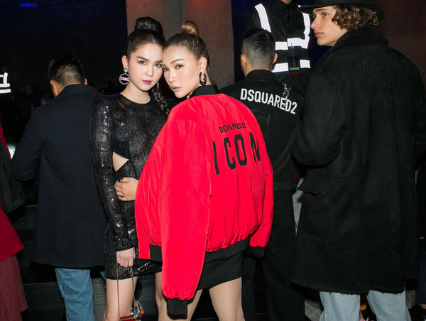 Ngọc Trinh khoe vòng 3 căng tròn, nóng bỏng đi xem show tại Milan Fashion Week