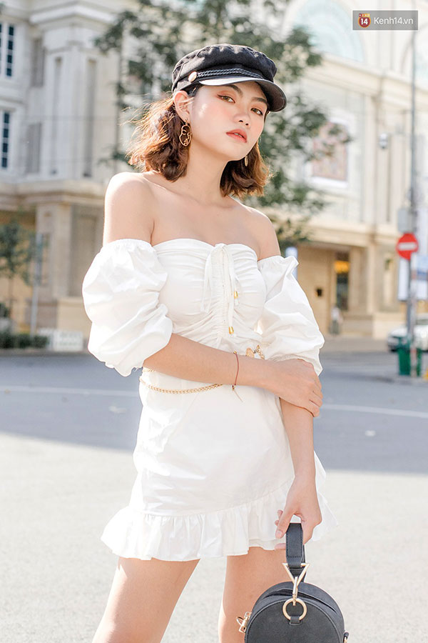 Cùng mê màu tím và mũ thuyền trưởng nhưng giới trẻ 2 miền lại lên đồ khác rõ rệt: miền Nam kiểu cách, miền Bắc xì tin