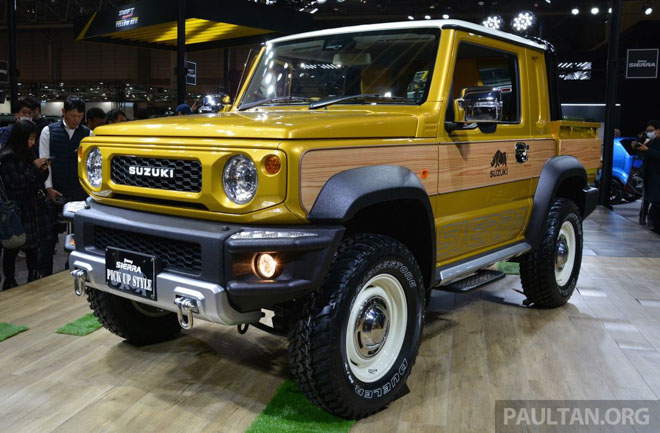 Suzuki Jimmy phong cách bán tải chính thức ra mắt Suzuki Jimmy phong cách bán tải chính thức ra mắt