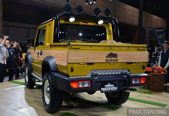 Suzuki Jimmy phong cách bán tải chính thức ra mắt Suzuki Jimmy phong cách bán tải chính thức ra mắt
