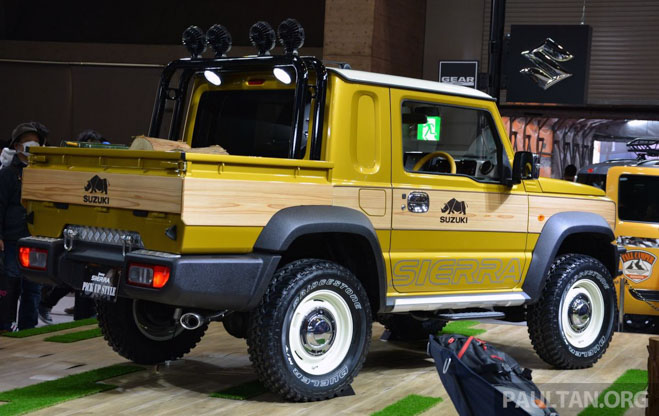 Suzuki Jimmy phong cách bán tải chính thức ra mắt Suzuki Jimmy phong cách bán tải chính thức ra mắt