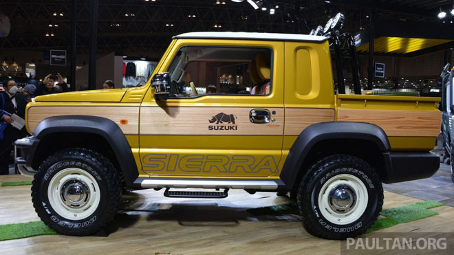 Suzuki Jimmy phong cách bán tải chính thức ra mắt Suzuki Jimmy phong cách bán tải chính thức ra mắt