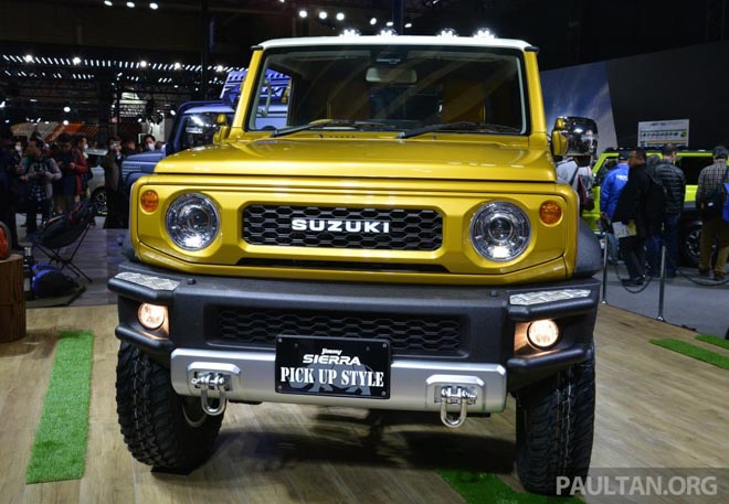 Suzuki Jimmy phong cách bán tải chính thức ra mắt Suzuki Jimmy phong cách bán tải chính thức ra mắt