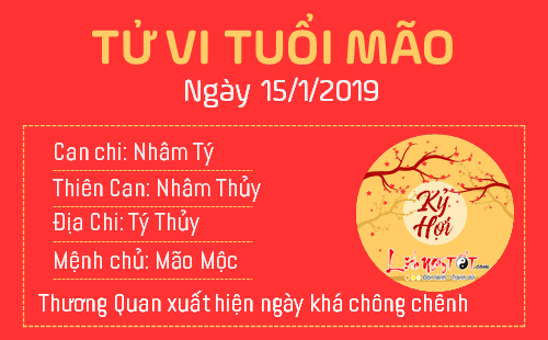 Tử vi Thứ 3 ngày 15/1/2019 của 12 con giáp: Ngọ túi tiền rủng rỉnh, Tuất bị Thiên Quan cản trở