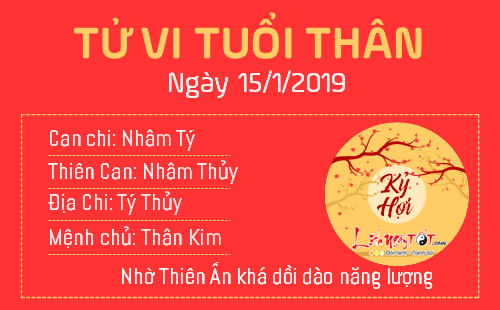 Tử vi Thứ 3 ngày 15/1/2019 của 12 con giáp: Ngọ túi tiền rủng rỉnh, Tuất bị Thiên Quan cản trở