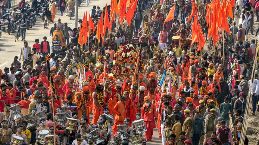 120 triệu người bắt đầu cuộc hành hương lớn nhất thế giới ở Ấn Độ