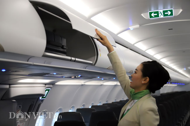 Video ảnh: Máy bay Airbus thế hệ mới của Bamboo Airways vừa đến Nội Bài có gì đặc biệt?