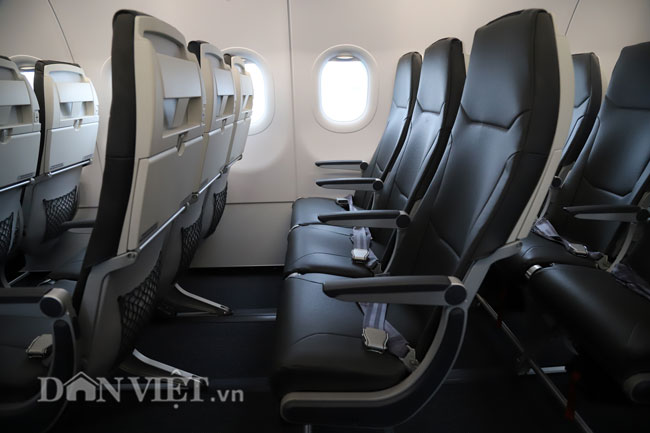 Video ảnh: Máy bay Airbus thế hệ mới của Bamboo Airways vừa đến Nội Bài có gì đặc biệt?