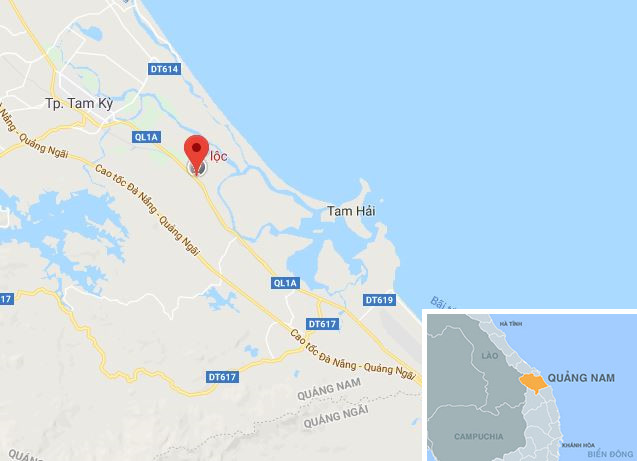 Xe tải lật chắn ngang quốc lộ, 3 người bị thương