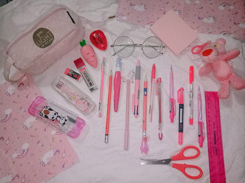 Bộ đồ dùng học tập của những con người cuồng màu sắc ton-sur-ton khiến dân tình mê mẩn