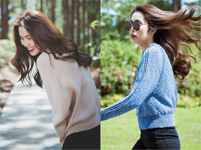 Phong cách thời trang du lịch giản dị của ‘ngọc nữ’ Hà Tăng