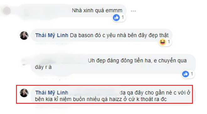 Á hậu Thái Mỹ Linh chuyển nhà sau nghi án nhạy cảm với Thư Dung