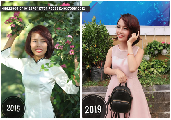 Mẹ đơn thân từng bật khóc vì bị miệt thị ngoại hình tham gia trào lưu 10 năm nhìn lại gây sốc hội chị em