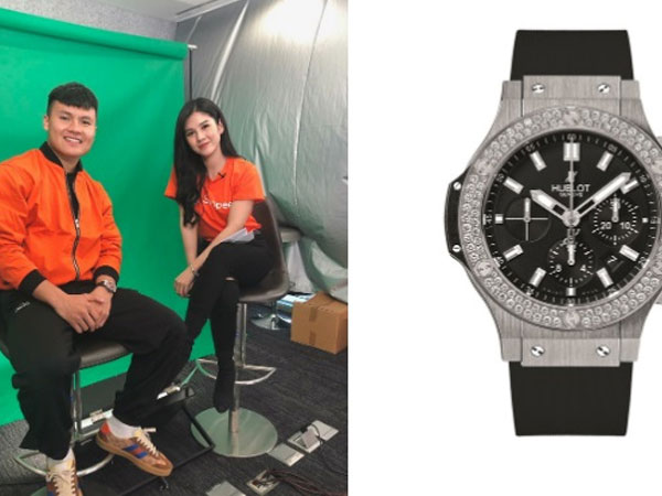 Đại gia hàng hiệu nhất tuyển VN lộ diện: Quang Hải với đồng hồ 300 triệu đồng