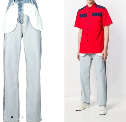 Quần áo lộn trái sắp thành mốt?