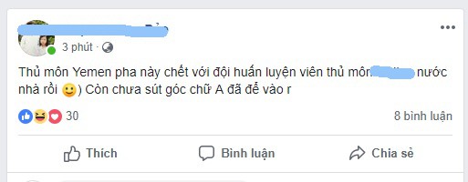 Cộng đồng mạng chỉ ra điểm tương đồng của thủ môn Yemen và Văn Lâm trong tình huống sút phạt của Quang Hải
