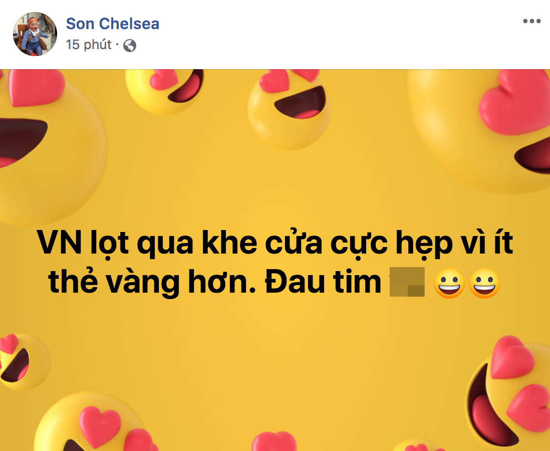 Dân mạng vỡ oà vì đội tuyển Việt Nam lọt qua khe cửa hẹp để vào vòng 1/8 tại Asian Cup