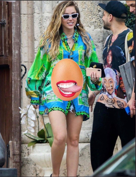 Miley Cyrus phản ứng hóm hỉnh trước tin đồn bầu bí với Liam Hemsworth