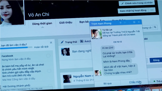 Mối tình đầu của tôi: Nhân vật của Ninh Dương Lan Ngọc và Chi Pu không dùng facebook ở năm 2019???