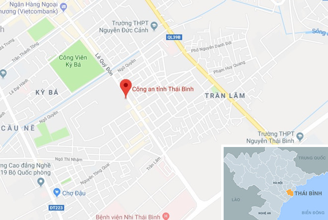 Một người chết vì đánh nhau gần trụ sở Công an Thái Bình