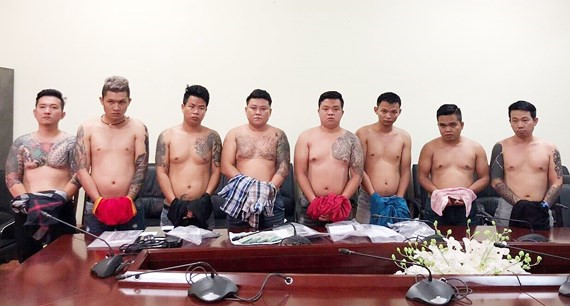 Khởi tố, bắt tạm giam nhóm giang hồ Vũ bông hồng