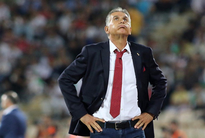 HLV Carlos Queiroz bị LĐBĐ Iran cảnh cáo sau phát biểu không đúng mực