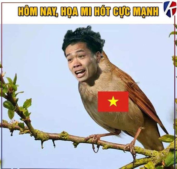 Ghi bàn gỡ hòa vào lưới Jordan, họa mi Công Phượng tiếp tục được dân mạng chế ảnh ngập tràn mạng xã hội