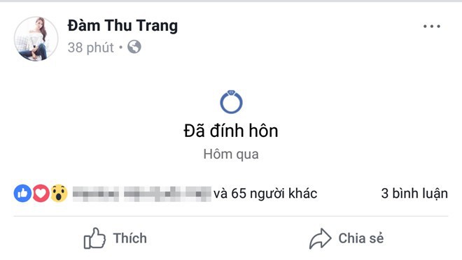 Sáng đám hỏi, chiều Đàm Thu Trang đã khẳng định chủ quyền với Cường Đô La bằng hành động này?