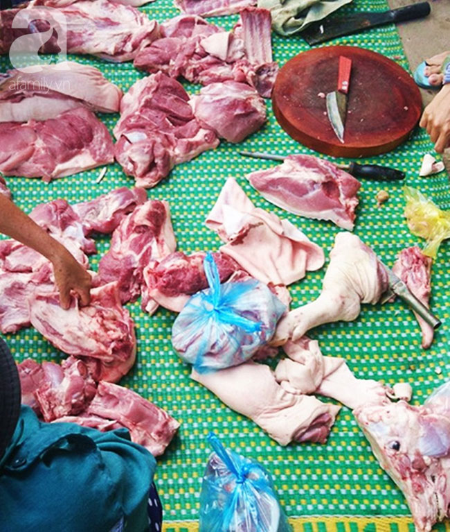 TP.HCM: Gần một tấn heo lở mồm long móng bị tuồn vào chợ đầu mối tiêu thụ Tết