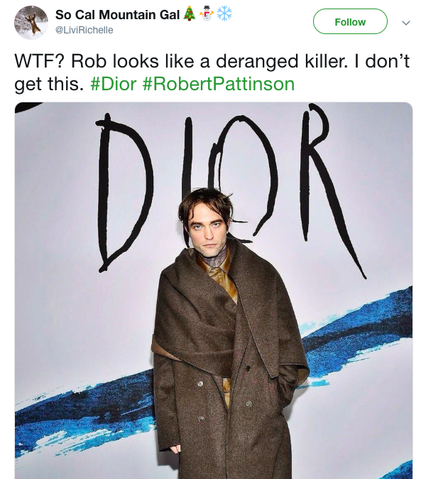 Từng đẹp trai nhất thế giới, Robert Pattinson bỗng kém sắc tới mức bị chê trông như kẻ giết người cuồng loạn