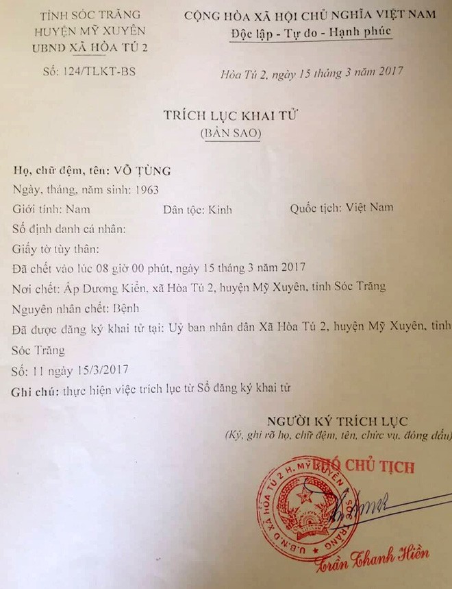 Tử vong lúc 6h nhưng vẫn nhận nợ ngân hàng gần 1 tỷ đồng trong cùng ngày?