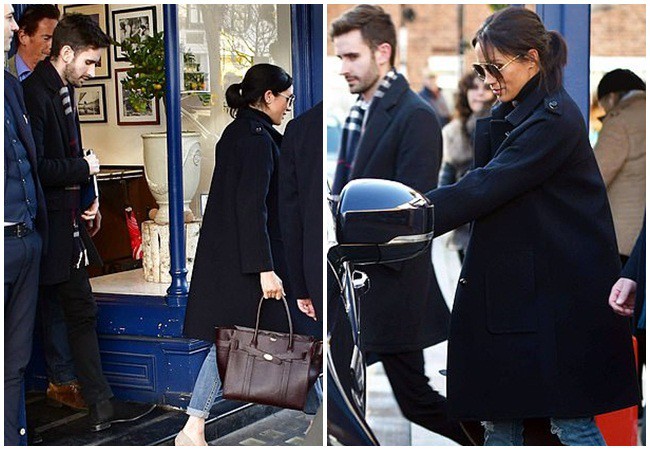 Chỉ trong vòng chưa đầy 3 ngày, người hâm mộ tinh ý nhận ra bụng bầu của Meghan khác lạ như thế này đây