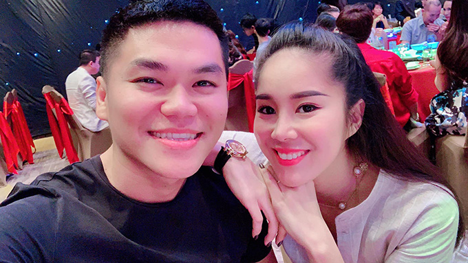 Lê Phương úp mở đang có bầu với Trung Kiên