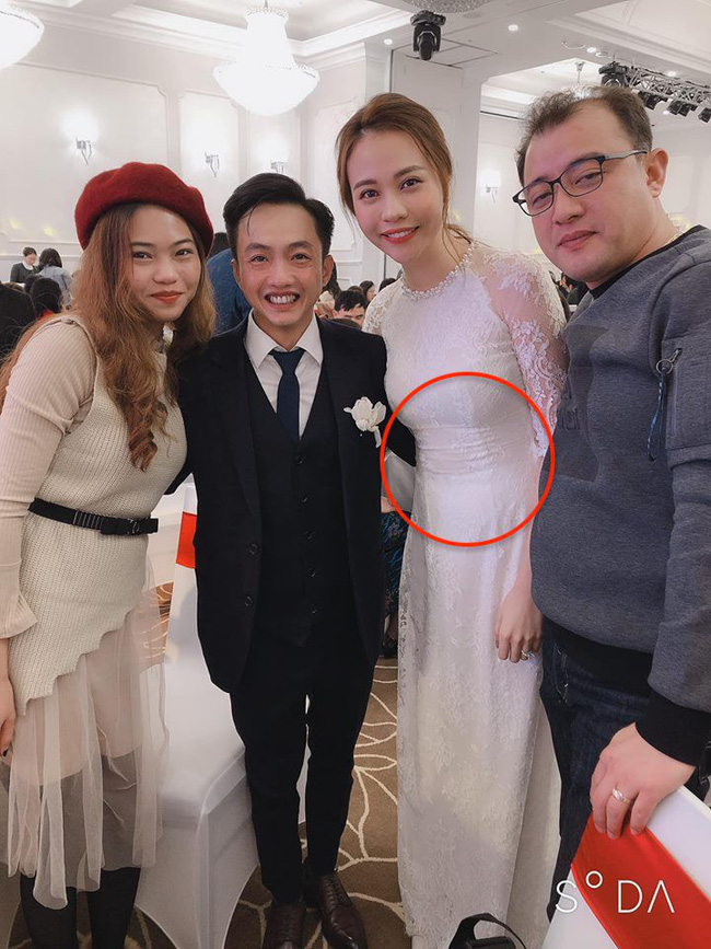 Đàm Thu Trang lộ vòng 2 nhô cao trong lễ ăn hỏi bí mật đến phút chót với Cường Đô La