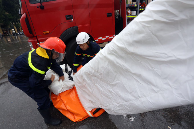 Dàn xe chữa cháy 22 triệu USD của Bộ Công an