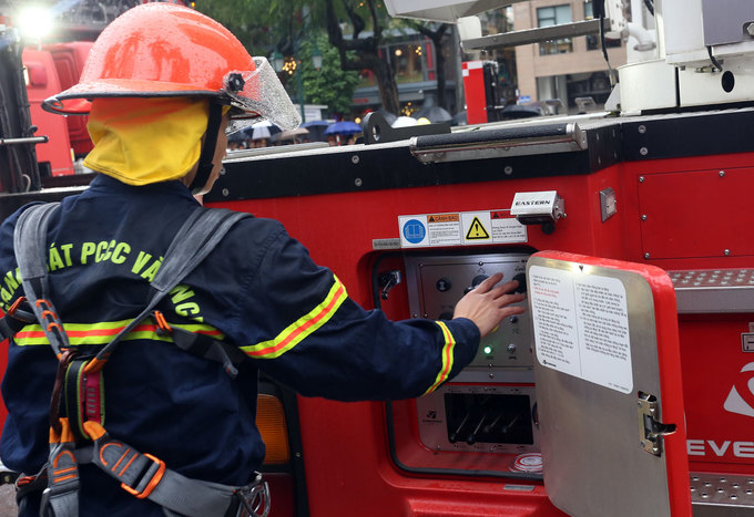 Dàn xe chữa cháy 22 triệu USD của Bộ Công an