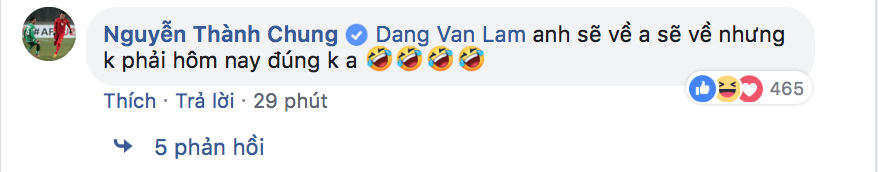 Không hổ danh thánh tạo trend, câu nói Anh sẽ về nhưng không phải hôm nay của các cầu thủ tuyển Việt Nam lại gây bão cộng đồng mạng