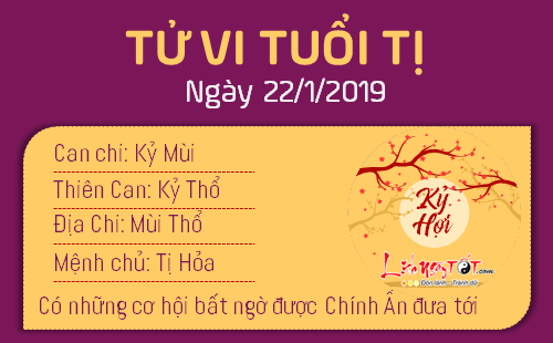 Tử vi thứ 3 ngày 22/1/2019 của 12 con giáp: Dậu mọi sự thuận lợi, Mùi cẩn thận gặp tiểu nhân