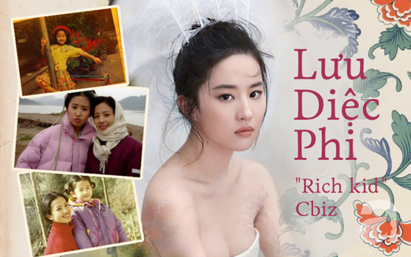 Đẳng cấp gia tộc của Lưu Diệc Phi: Nhà nội là quan chức cấp cao, nhà ngoại lại toàn mỹ nhân nghiêng nước nghiêng thành