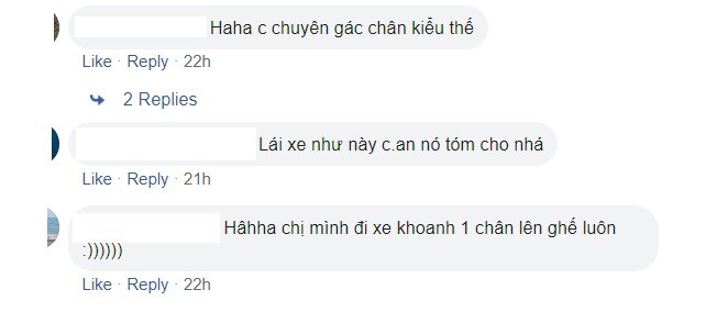 Hoàng Thùy Linh bị ném đá vì buông tay, gác chân lên ghế lái xe như Nam Em