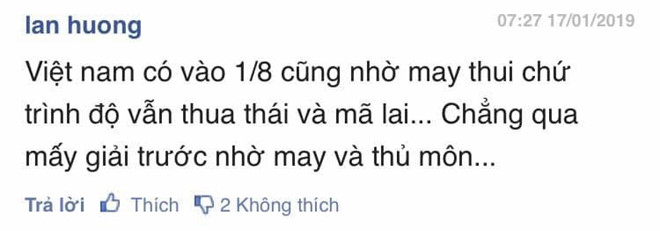 Dân mạng bắt lỗi bình luận tiêu cực trước trận Việt Nam - Jordan